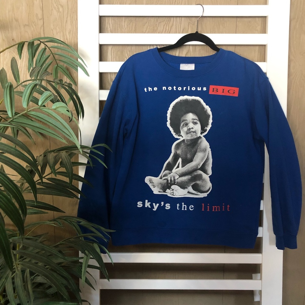 Forever 21 notorious BIG sweater